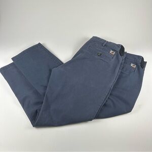 Duluth Trading Men’s SZ 42x32 Blue Lot Of 2 40 Grit Canvas Work Khaki Pants